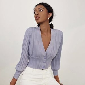 2 for $20 - Plunge Low V Cardigan Lilac/Purple